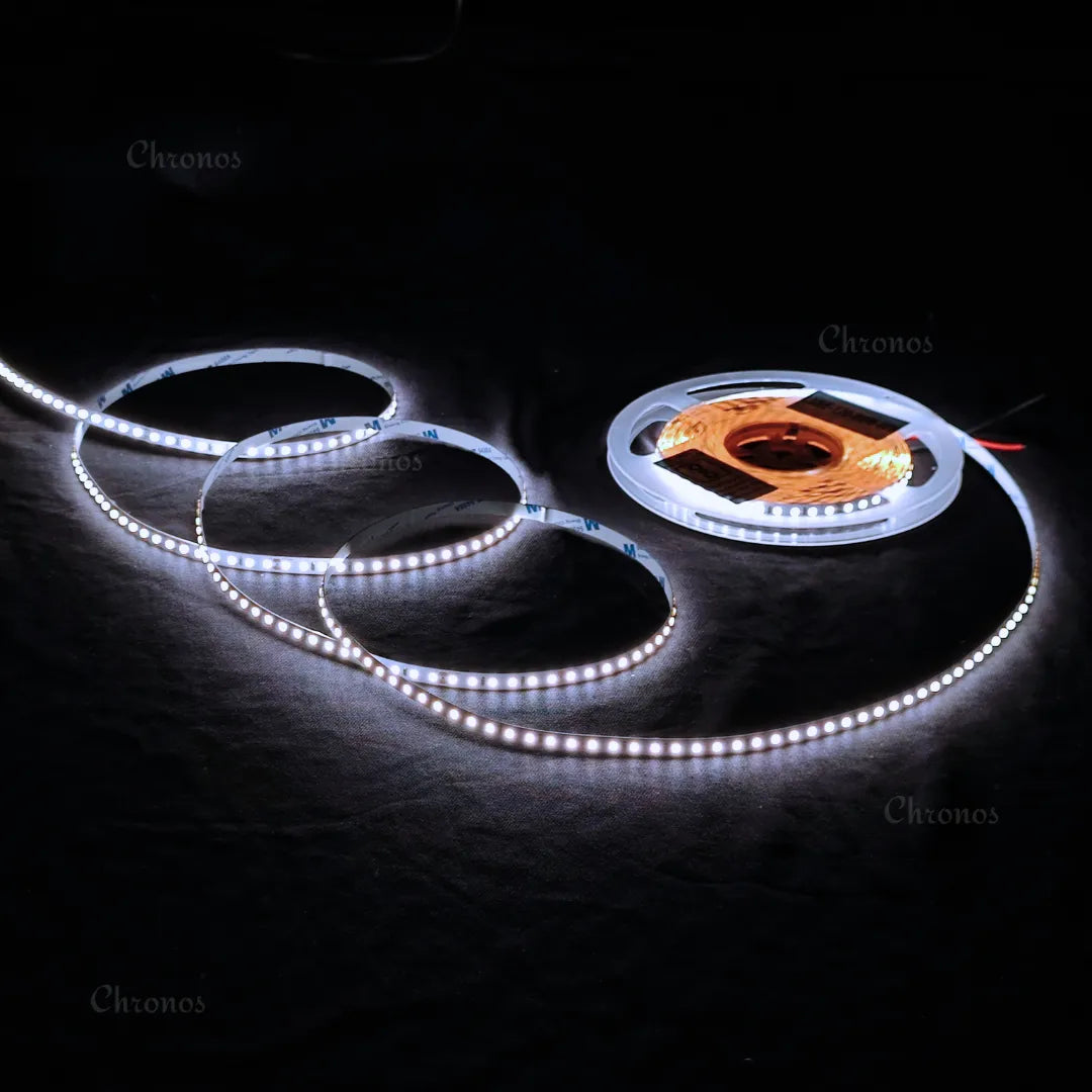 Luxe 120 LED 8mm LED Strip Lights - Cool White 24V - CRI90+ Sanan 2835 LED - 10m Roll