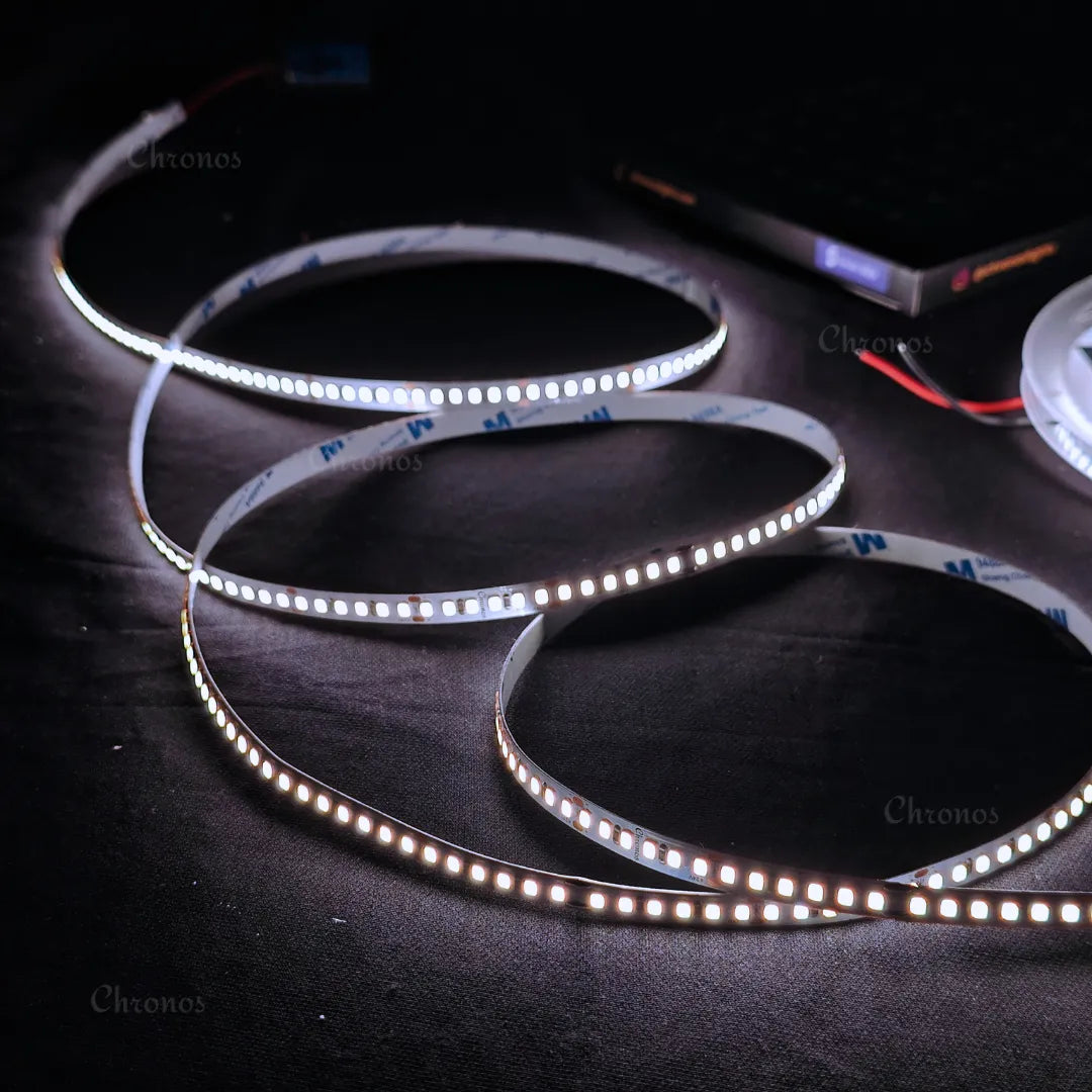 Luxe 180 LED 8mm LED Strip Lights - Cool White 24V - CRI90+ Sanan 2835 LED - 10m Roll