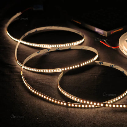 Luxe 180 LED 8mm LED Strip Lights - Warm White 24V - CRI90+ Sanan 2835 LED - 10m Roll