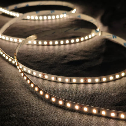 Luxe 120 LED 8mm LED Strip Lights - Warm White 24V - CRI90+ Sanan 2835 LED - 10m Roll
