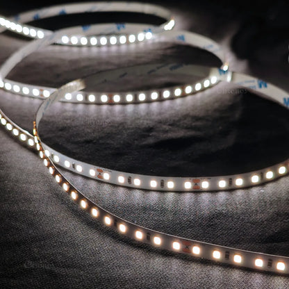Luxe 120 LED 8mm LED Strip Lights - Natural White 24V - CRI90+ Sanan 2835 LED - 10m Roll