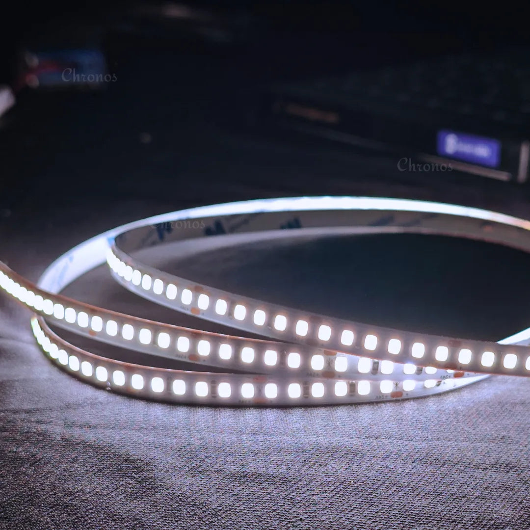 Luxe 180 LED 8mm LED Strip Lights - Cool White 24V - CRI90+ Sanan 2835 LED - 10m Roll