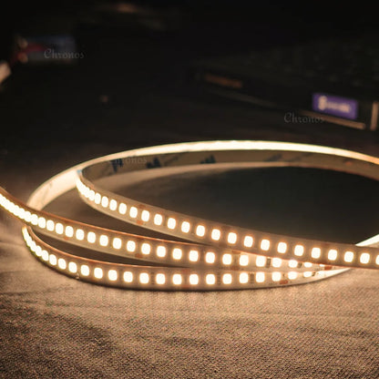 Luxe 180 LED 8mm LED Strip Lights - Warm White 24V - CRI90+ Sanan 2835 LED - 10m Roll