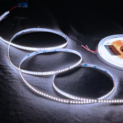 Luxe 180 LED 8mm LED Strip Lights - Cool White 24V - CRI90+ Sanan 2835 LED - 10m Roll