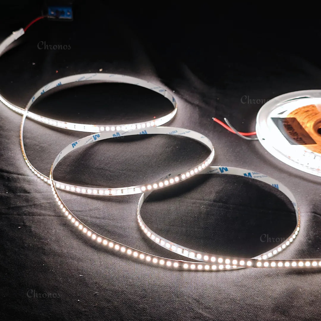 Luxe 180 LED 8mm LED Strip Lights - Natural White 24V - CRI90+ Sanan 2835 LED - 10m Roll