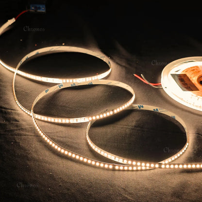 Luxe 180 LED 8mm LED Strip Lights - Warm White 24V - CRI90+ Sanan 2835 LED - 10m Roll