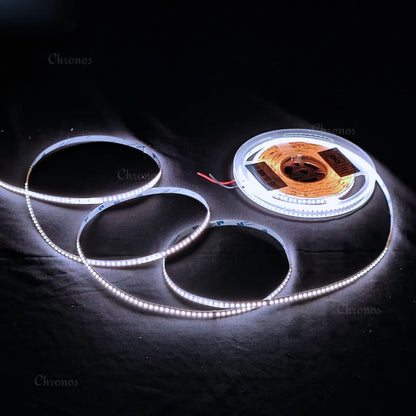Luxe 180 LED 8mm LED Strip Lights - Cool White 24V - CRI90+ Sanan 2835 LED - 10m Roll