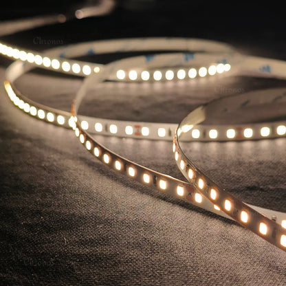 Luxe 120 LED 8mm LED Strip Lights - Warm White 24V - CRI90+ Sanan 2835 LED - 10m Roll