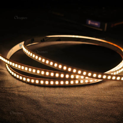 Luxe 180 LED 8mm LED Strip Lights - Warm White 24V - CRI90+ Sanan 2835 LED - 10m Roll