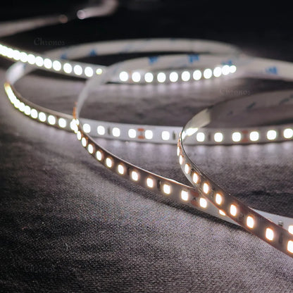 Luxe 120 LED 8mm LED Strip Lights - Natural White 24V - CRI90+ Sanan 2835 LED - 10m Roll