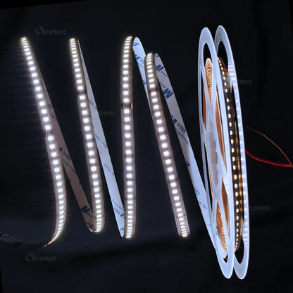 Luxe 180 LED 8mm LED Strip Lights - Cool White 24V - CRI90+ Sanan 2835 LED - 10m Roll
