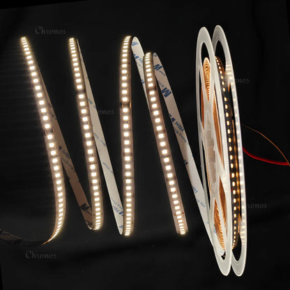 Luxe 180 LED 8mm LED Strip Lights - Natural White 24V - CRI90+ Sanan 2835 LED - 10m Roll